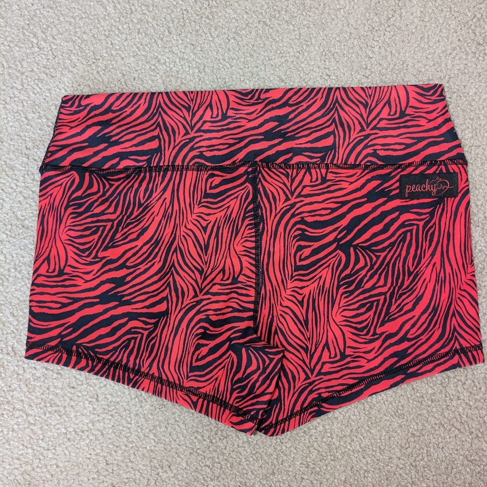 Large Zebra Print Peachy Athletic
